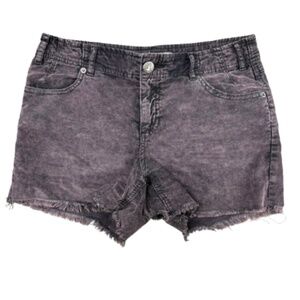 Free People Brown Corduroy Shorts – Frayed Hem – Size 27